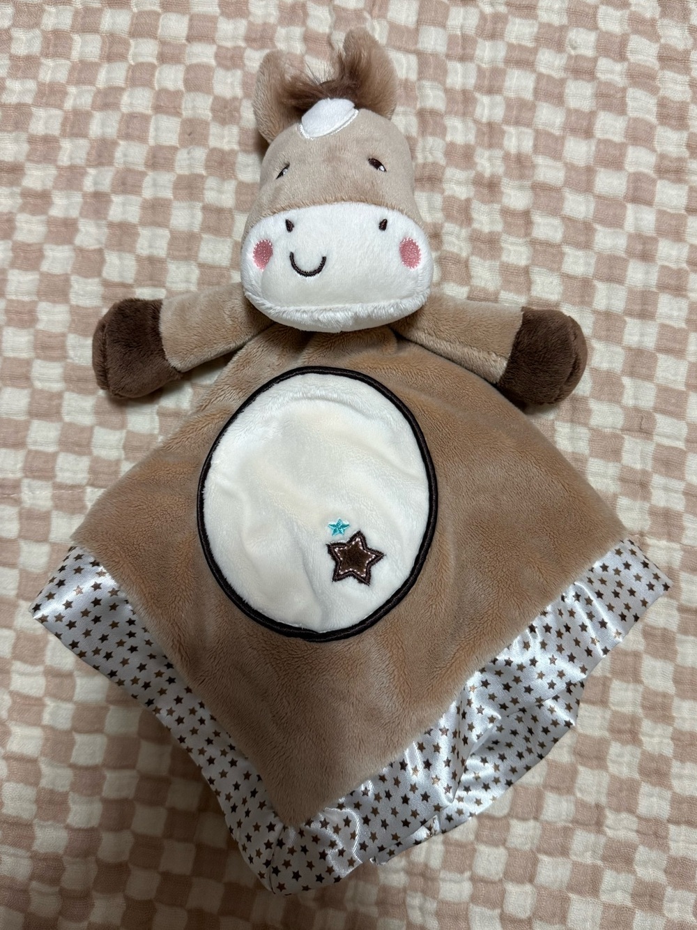 Horse Lovey Blanket